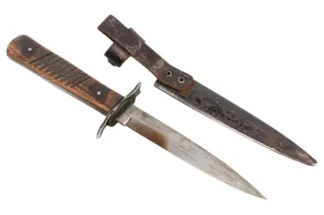 Deutscher Grabendolch Nahkampfmesser 1914-1918 Ern