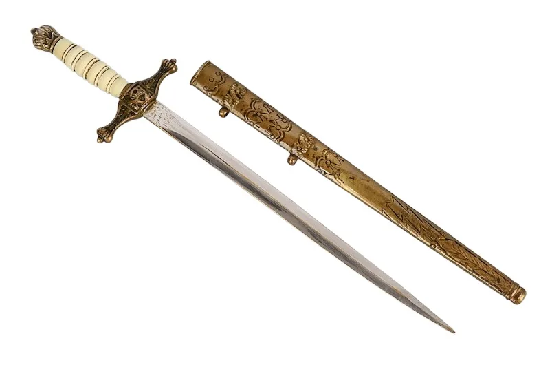 Miniatur Kaiserliche Kriegsmarine Offiziers Dolch Brieföffner 5 Miniatur Kaiserliche Kriegsmarine Offiziers Dolch Brieföffner – Bild 5