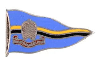 Pin Badge Bugatti Owners Club in Silber