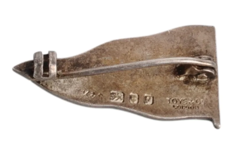 Pin Badge Bugatti Owners Club in Silber 2 Pin Badge Bugatti Owners Club in Silber – Bild 2