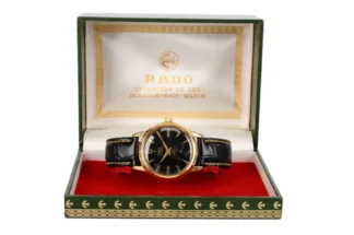 Rado Attache Armbanduhr mit Wehrmachtswerk in Box