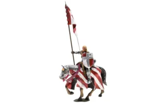 Ritter zu Pferd Turnierritter, Crusader on horseback