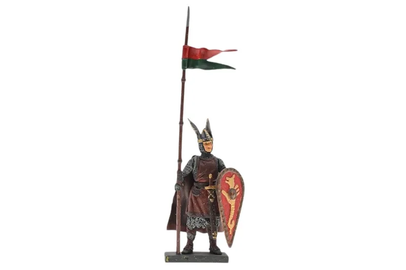 Lineol Duscha Ritter mit Banner Nibelungensage Crusader 1 Lineol Duscha Ritter mit Banner Nibelungensage Crusader