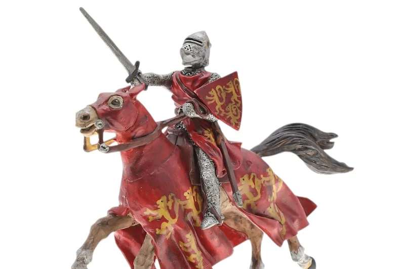 Lineol/Duscha Ritter zu Pferd mit Schwert im Angriff Knight on Horse 5 Lineol/Duscha Ritter zu Pferd mit Schwert im Angriff Knight on Horse – Bild 5