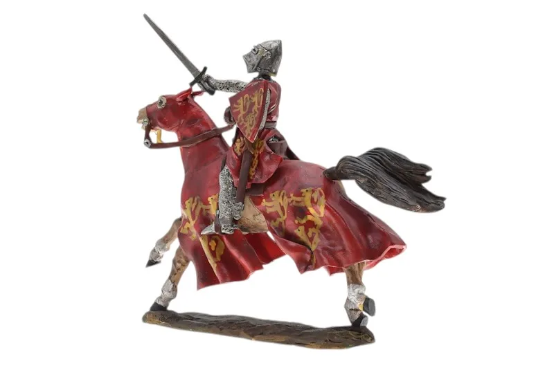 Lineol/Duscha Ritter zu Pferd mit Schwert im Angriff Knight on Horse 4 Lineol/Duscha Ritter zu Pferd mit Schwert im Angriff Knight on Horse – Bild 4