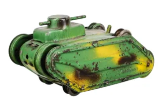 unbekannter Panzer Tarnlackierung mimikry WW1