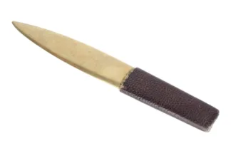 Design Messing Brieföffner Carl Auböck 1950er