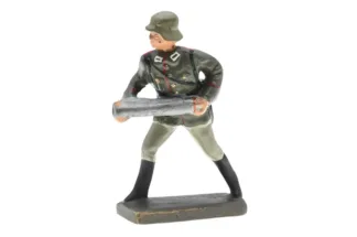Lineol Duscha Soldat mit Granathülse