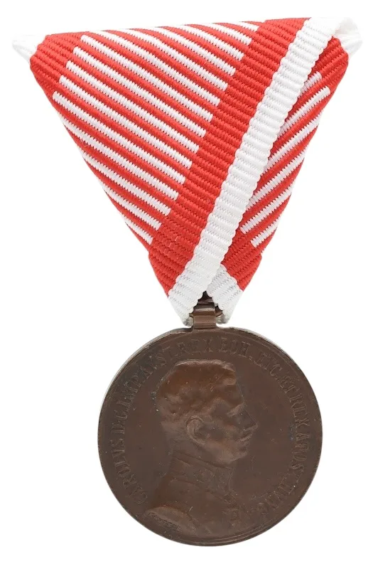 Bronzene Tapferkeitsmedaille Kaiser Karl 2 Bronzene Tapferkeitsmedaille Kaiser Karl – Bild 2