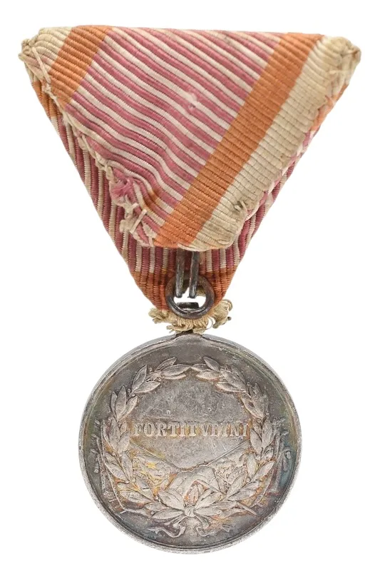 Silberne Tapferkeitsmedaille 2. Klasse Kaiser Karl 3 Silberne Tapferkeitsmedaille 2. Klasse Kaiser Karl – Bild 3