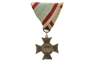 Militärdienstzeichen I. Klasse für XX Jahre Militärdienstzeit Hungary