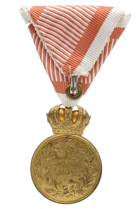 Bronzene Militär Verdienstmedaille Signum Laudis KFJ 3 Bronzene Militär Verdienstmedaille Signum Laudis KFJ – Bild 3