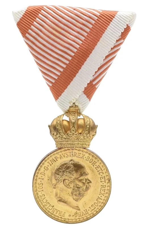 Bronzene Militär Verdienstmedaille Signum Laudis KFJ 2 Bronzene Militär Verdienstmedaille Signum Laudis KFJ – Bild 2