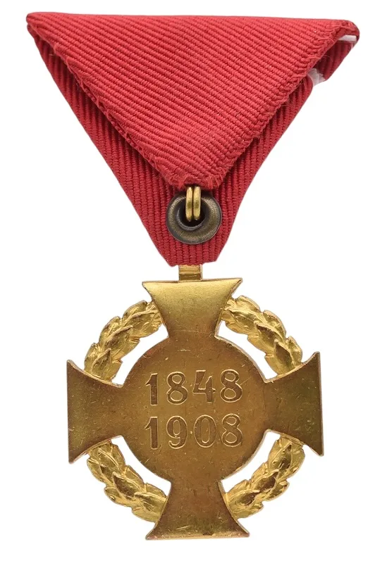 Jubiläumskreuz 1848-1908 Kaiser Franz Josef 3 Jubiläumskreuz 1848-1908 Kaiser Franz Josef – Bild 3