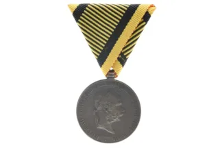 Kriegsmedaille 2. December 1873 Kaiser Franz Josef