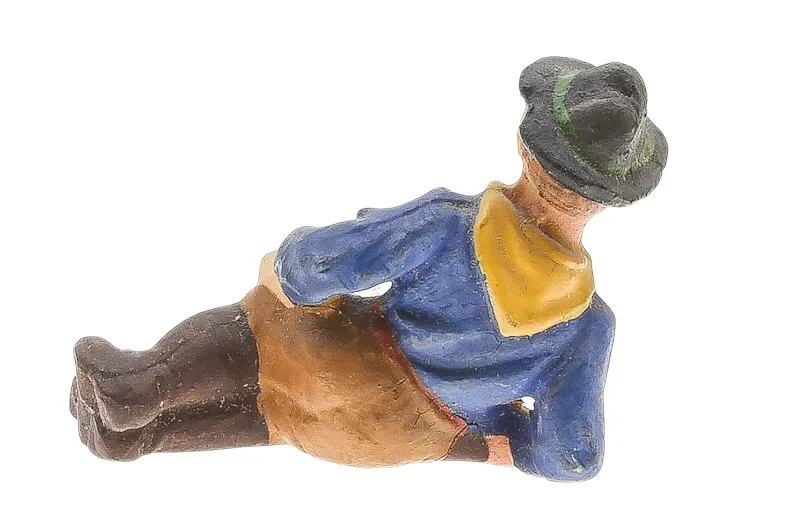 Massefigur Cowgirl Calamity Jane liegend 3 Massefigur Cowgirl Calamity Jane liegend – Bild 3