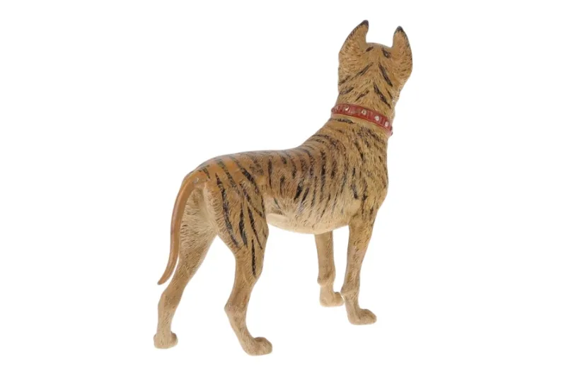 Wiener Bronzefigur Bermann Getigerte Dogge 4 Wiener Bronzefigur Bermann Getigerte Dogge – Bild 4