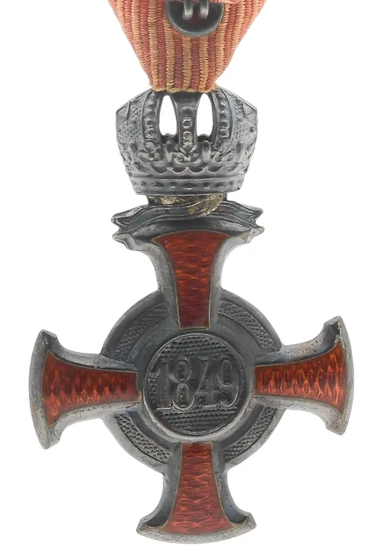 Silbernes Verdienstkreuz mit Krone FJ 1849 4 Silbernes Verdienstkreuz mit Krone FJ 1849 – Bild 4