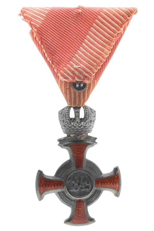 Silbernes Verdienstkreuz mit Krone FJ 1849 3 Silbernes Verdienstkreuz mit Krone FJ 1849 – Bild 3