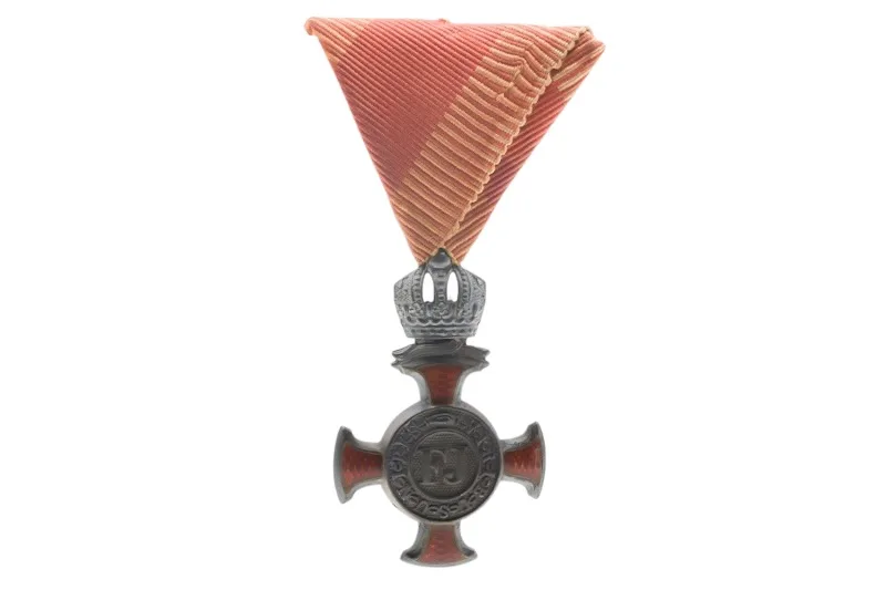 Silbernes Verdienstkreuz mit Krone FJ 1849 1 Silbernes Verdienstkreuz mit Krone FJ 1849