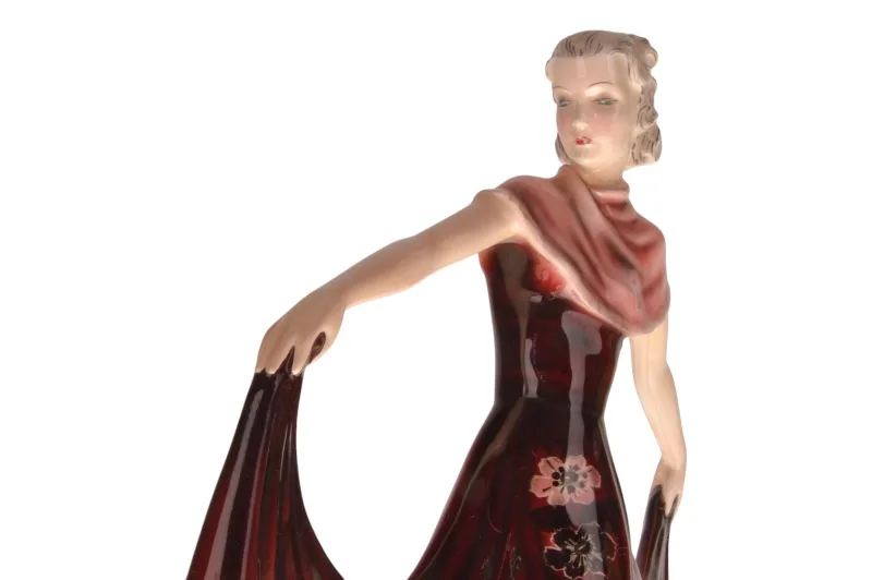 Goldscheider Porzellanfigur Susette Lilian Harvey Nr. 8320 von Stephan Dakon 6 Goldscheider Porzellanfigur Susette Lilian Harvey Nr. 8320 von Stephan Dakon – Bild 6