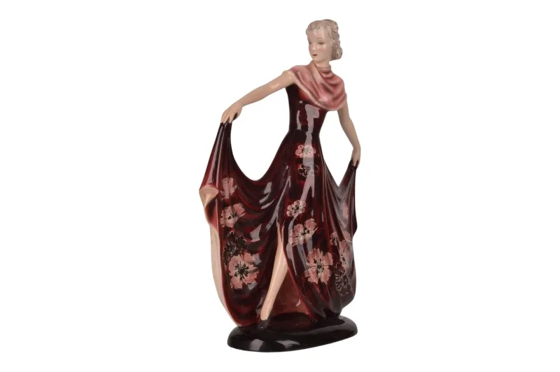 Goldscheider Porzellanfigur Susette Lilian Harvey Nr. 8320 von Stephan Dakon 11 Goldscheider Porzellanfigur Susette Lilian Harvey Nr. 8320 von Stephan Dakon – Bild 11
