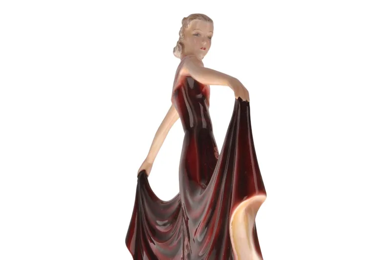 Goldscheider Porzellanfigur Susette Lilian Harvey Nr. 8320 von Stephan Dakon 14 Goldscheider Porzellanfigur Susette Lilian Harvey Nr. 8320 von Stephan Dakon – Bild 14