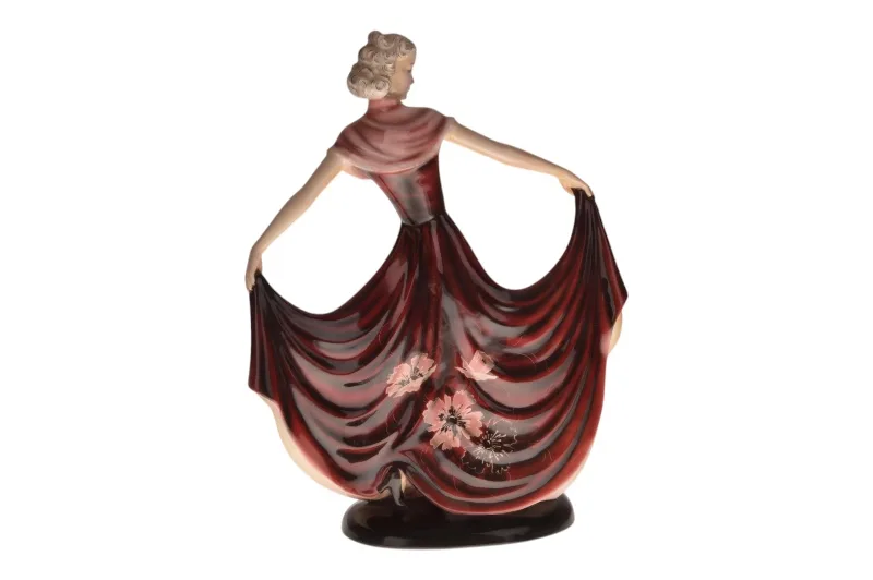 Goldscheider Porzellanfigur Susette Lilian Harvey Nr. 8320 von Stephan Dakon 2 Goldscheider Porzellanfigur Susette Lilian Harvey Nr. 8320 von Stephan Dakon – Bild 2