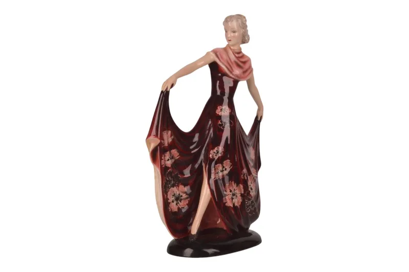 Goldscheider Porzellanfigur Susette Lilian Harvey Nr. 8320 von Stephan Dakon 12 Goldscheider Porzellanfigur Susette Lilian Harvey Nr. 8320 von Stephan Dakon – Bild 12