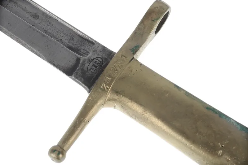 Italienisches Messerbajonett M1891 Terni für Vetterli / Carcano Gewehr 8 Italienisches Messerbajonett M1891 Terni für Vetterli / Carcano Gewehr – Bild 8