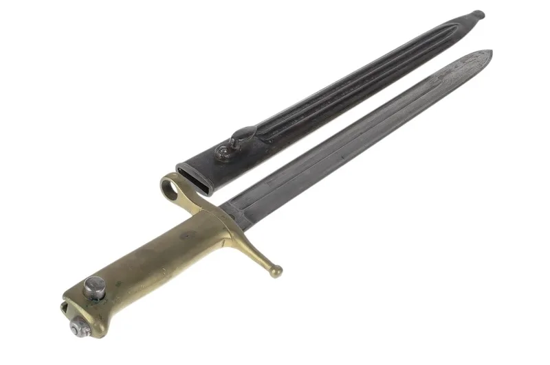 Italienisches Messerbajonett M1891 Terni für Vetterli / Carcano Gewehr 5 Italienisches Messerbajonett M1891 Terni für Vetterli / Carcano Gewehr – Bild 5