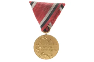 Preussen Rote Kreuz Medaille 3.Klasse 1898 in Bronze