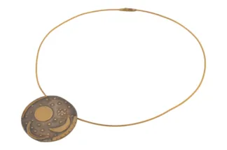 Replik Halskette der Himmelsscheibe von Nebra aus Silber