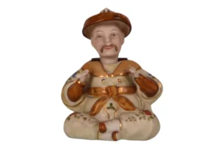 Kleine Asiatische Porzellan Wackelpagode