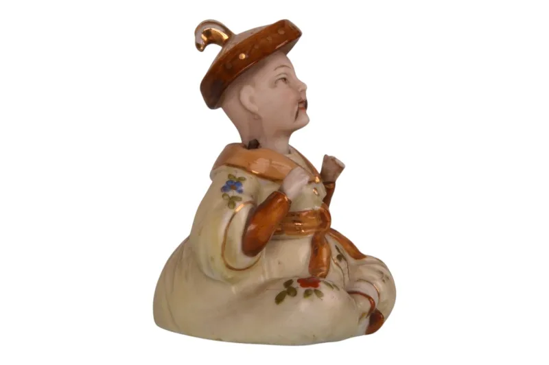 Kleine Asiatische Porzellan Wackelpagode 4 Kleine Asiatische Porzellan Wackelpagode – Bild 4