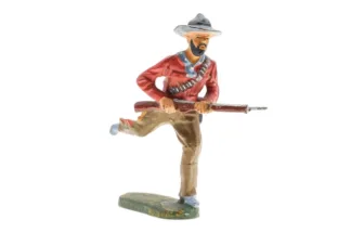 Elastolin Cowboy laufend mit Gewehr