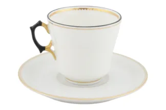 TK Thun Porzellantassen Set mit eleganten Golddetails