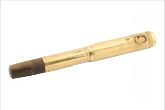 Montblanc Safety Füllfederhalter 18k Gold und Feder 14 Gold