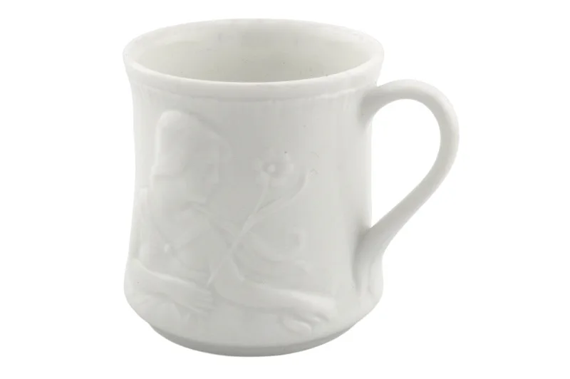 Ginori Porzellan Mokkatasse mit Untertasse aus der Jugendstil Serie IRIS 5 Ginori Porzellan Mokkatasse mit Untertasse aus der Jugendstil Serie IRIS – Bild 5