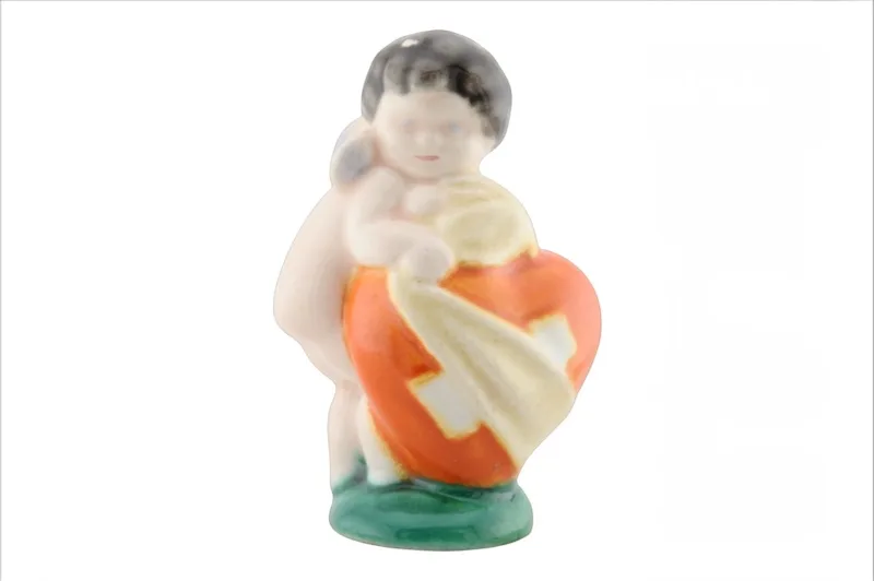 Keramos Kleinchen Nr. 1043a Putto mit verbundenem Herz Anton Klieber 5 Keramos Kleinchen Nr. 1043a Putto mit verbundenem Herz Anton Klieber – Bild 5