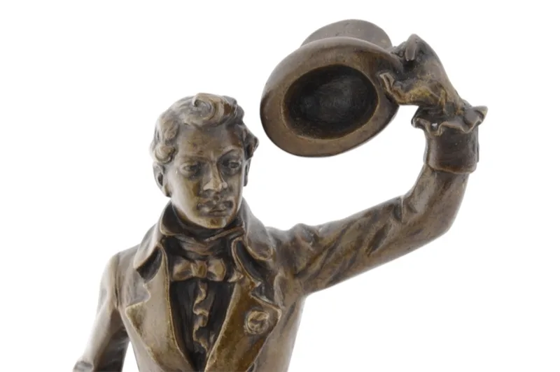 Antike Bronzefiguren Pärchen des 19. Jahrhunderts 9 Antike Bronzefiguren Pärchen des 19. Jahrhunderts – Bild 9