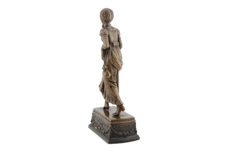Antike Bronzefiguren Pärchen des 19. Jahrhunderts 16 Antike Bronzefiguren Pärchen des 19. Jahrhunderts – Bild 16