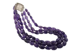 Facettierte Amethyst Kette von Designerin Tanja Curin