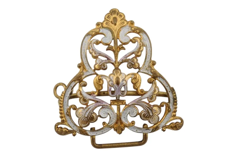 Jugendstil Gürtelschnalle mit Profil einer Nymphe 3 Jugendstil Gürtelschnalle mit Profil einer Nymphe – Bild 3