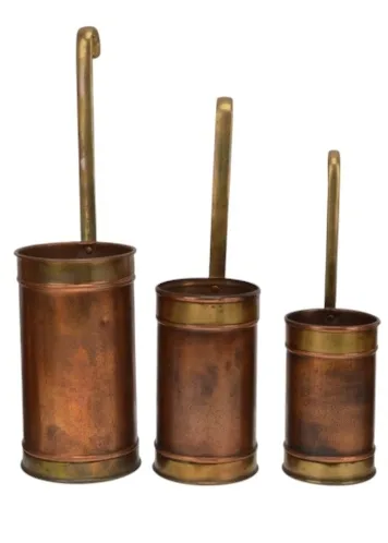 Kupfer Set aus fünf Messbechern und Kanne von Jean Paul Thevenot 4 Kupfer Set aus fünf Messbechern und Kanne von Jean Paul Thevenot – Bild 4